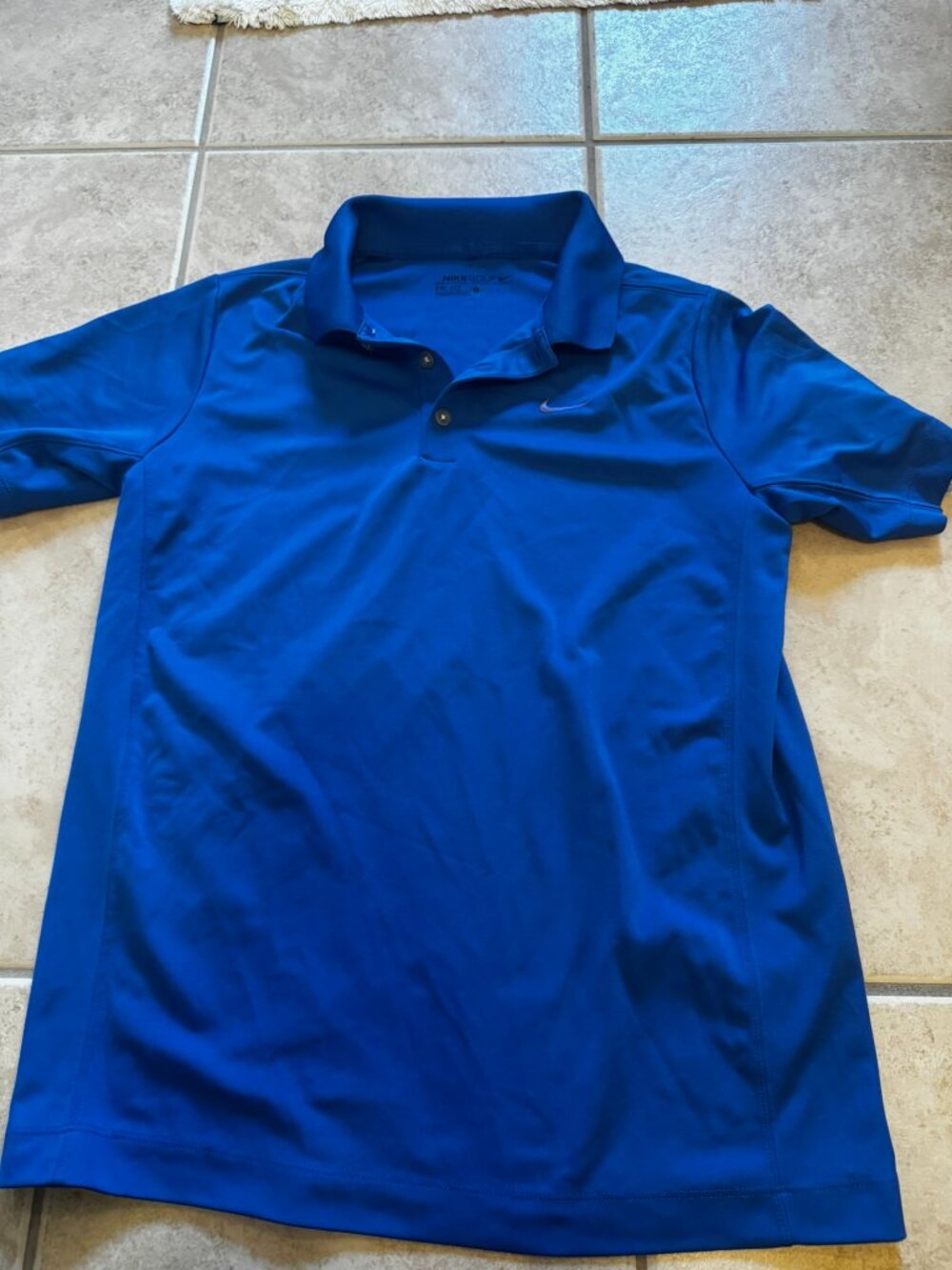 Boys Nike DriFit Golf shirt sz L